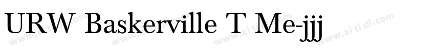 URW Baskerville T Me字体转换